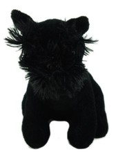 Playkids Doudou Peluche chien noir 18 cm