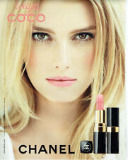 Publicité Advertising1020 2012  maquillage rouge lèvres Coco par Chanel