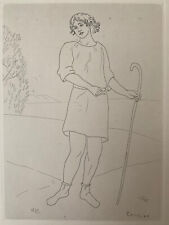 Coubine gravure eau forte