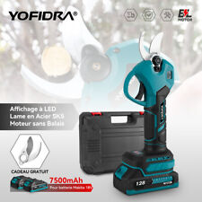 30 mm Sécateur électrique sans fil pour batterie Makita 18 V avec affichage LCD 