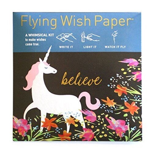 Licorne flying wish - flying, paper