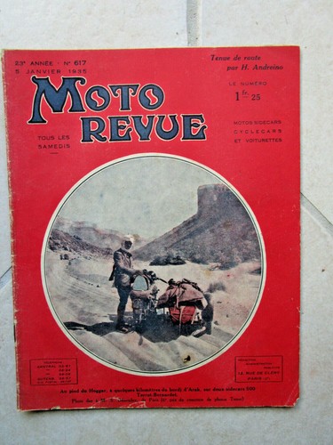 Moto revue 617 janvier - revue,