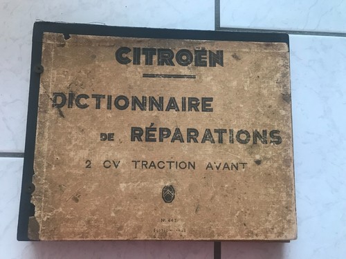 Dictionnaire réparation 2 - de,