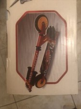 SMOBY - CARS Patinette 2 roues pliable - Strucure métale - Guidon réglable