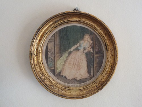 Petite gravure romantique - +,