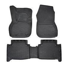 Tapis De Sol Caoutchouc 3D À Bords Hauts Pour Renault ZOE 2012-2019