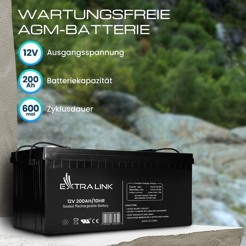 Batterie solaire agm 12v - batterie,
