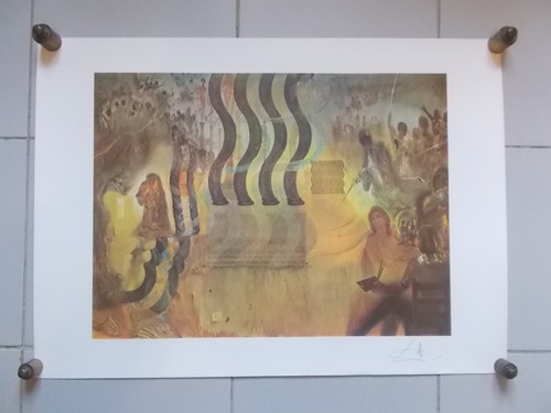 Lithographie salvador dali - ,,
