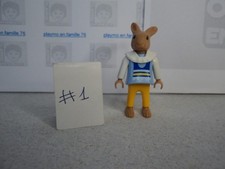 PLAYMOBIL vintage monde féérique enfant lapin Pâques fille set 4460 de 2008 #1