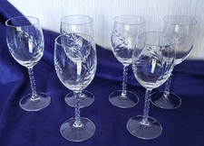 6 VERRES À EAU CRISTAL