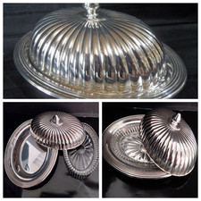 BEURRIER OVALE  Couvert en