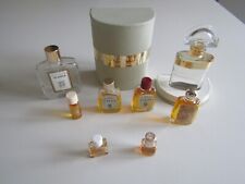 Corysé Salomé : 6 rares  miniatures dont "pile et pull" et 2  flacons "ylanga"