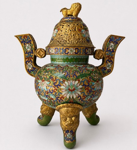 Ancien brûle parfum chinois - brûle-parfum,