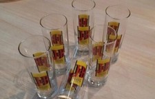 6 verres tubo j&b