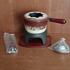 Service À Fondue En Fonte, Bourguignonne Ou Savoyarde, Dans Emballage, Plateau 