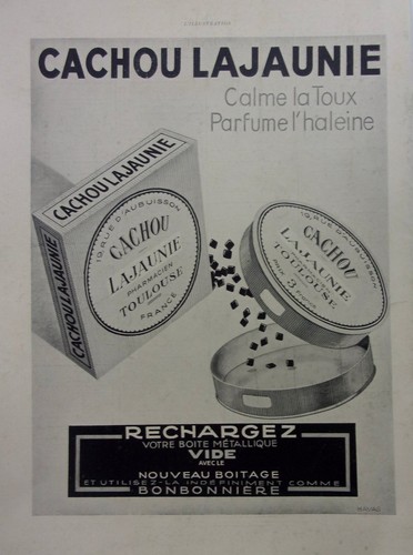 Publicite cachou lajaunie - ,