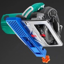 Rail de guidage de scie circulaire avec boucle inversée bidirectionnelle pour