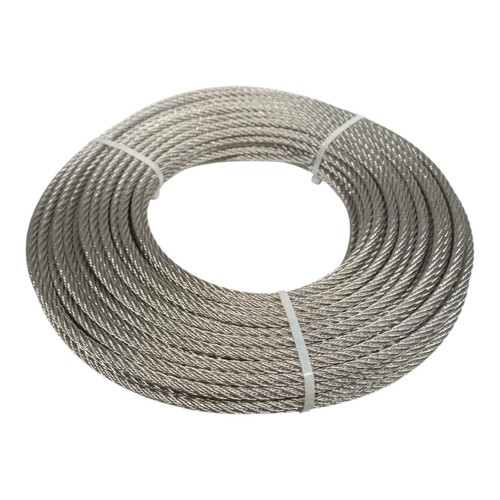 Cable diamètre 6mm inox - cable,
