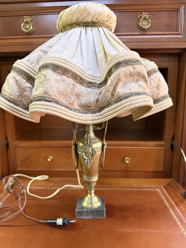 Lampe ancienne bronze - lampe, style