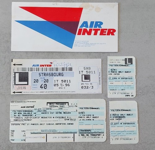 Billet avion paris - billet, orly