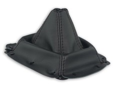 POUR MAZDA MX5 NA 1989-1998 SOUFFLET LEVIER DE VITESSE CUIR et COUTURES NOIR