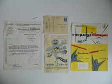 vieux papiers G. NOIROT & M. SCHNEIDER à Aubervilliers