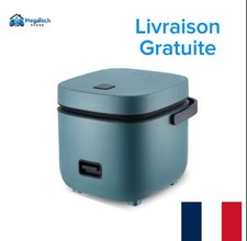Mini Cuiseur à Riz Électrique – 1.2L pour 1-2 Personnes, Vapeur & Chauffe-Plats