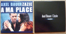 ZAZIE - AXEL BAUER - "a ma place" cd sinle + cd promo