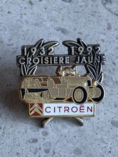 Pin’s Citroën La Croisière Jaune Arthus Bertrand Paris ••
