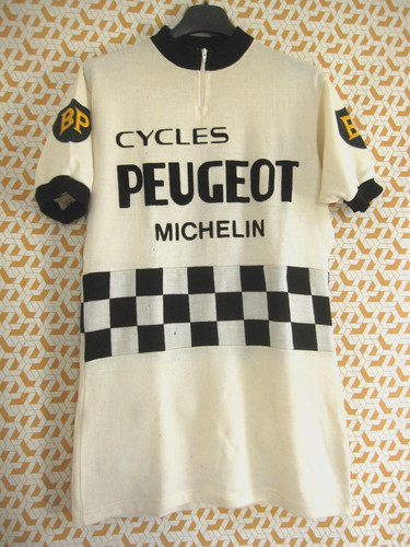Maillot cycliste peugeot - peugeot, bp