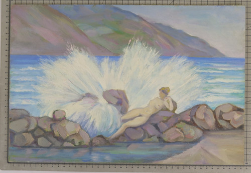 Tableau moderne peinture huile - moderne,