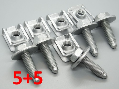 Vis écrou tôle - 5x,