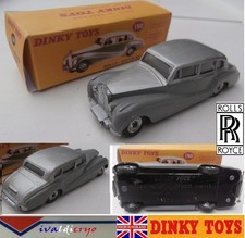 Rolls Royce Silver Wraith restaurée dinky toys england 150 boite repro 1/43