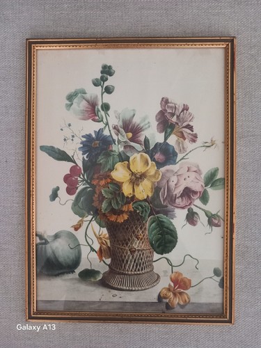 Estampe gravure nature - estampe, morte
