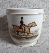 ancien cache pot en porcelaine