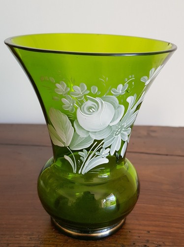 Vase décor émaillé sur - décor,