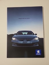 Brochure Peugeot 607  Novembre  2004