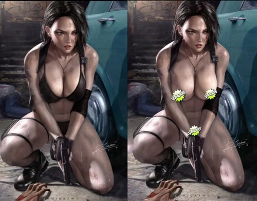 Resident evil toile - toile, erotique