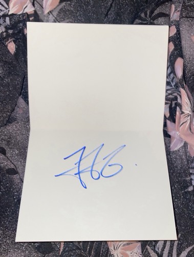 Carte autograph dedicace - autograph, jean