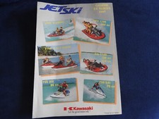 catalogue jet ski kawasaki 1997 gamme & tarifs  moto marine