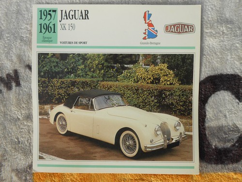 Fiche jaguar 150 1957 - jaguar,