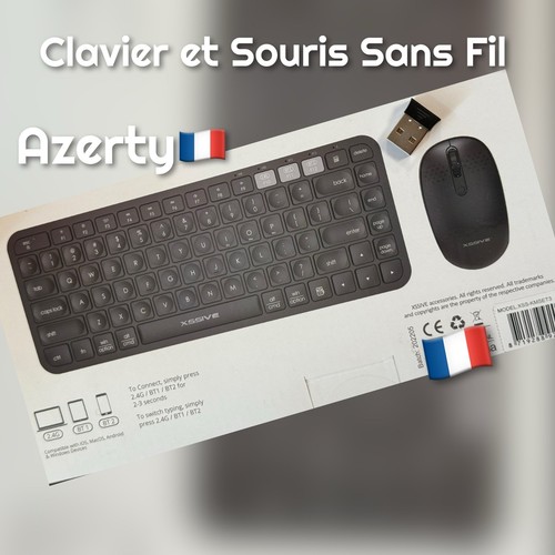 Clavier souris sans - , azerty