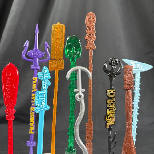 Lot tiki swizzles - 10,