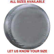 4x4 housse roue / volant à l'Arrière de rechange pneu ARGENT uni