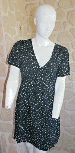 Robe noir blanc neuve - robe, et