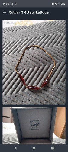Magnifique collier lalique - collier, 3