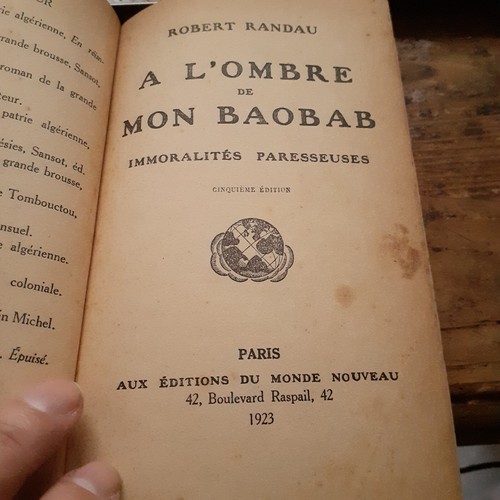 Ombre mon baobab - de,