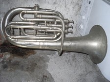 Ancien saxhorn baryton si - ,