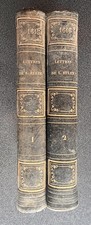 Ancien livre Lettres de L. Euler Tome 1 à 2 - Hachette - 1842