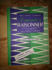 j'apprends à raisonner